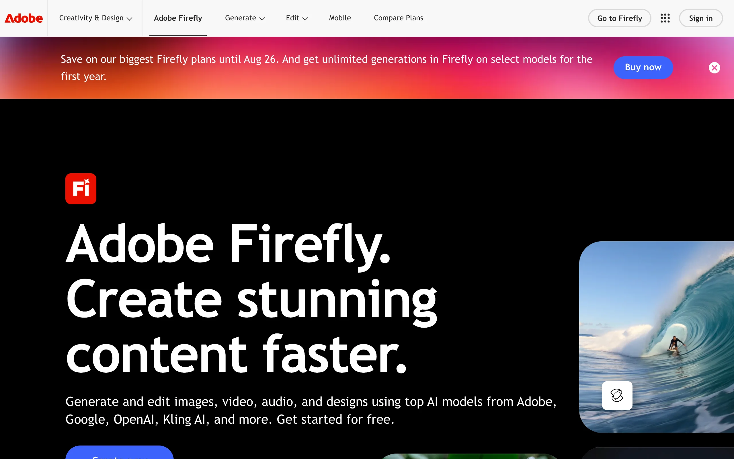 AI Art Generator with Adobe Firefly