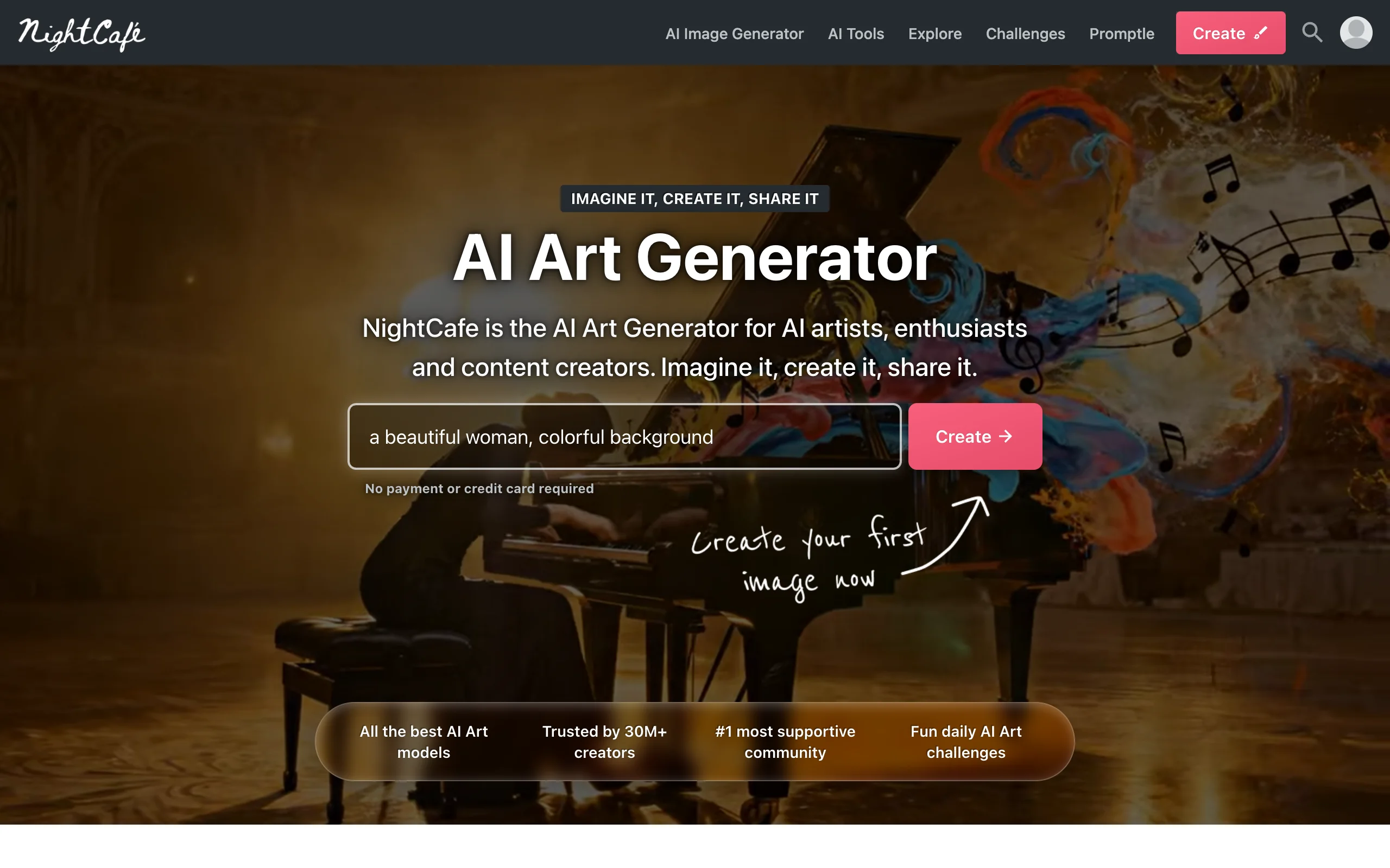 AI Art Generator with NightCafe