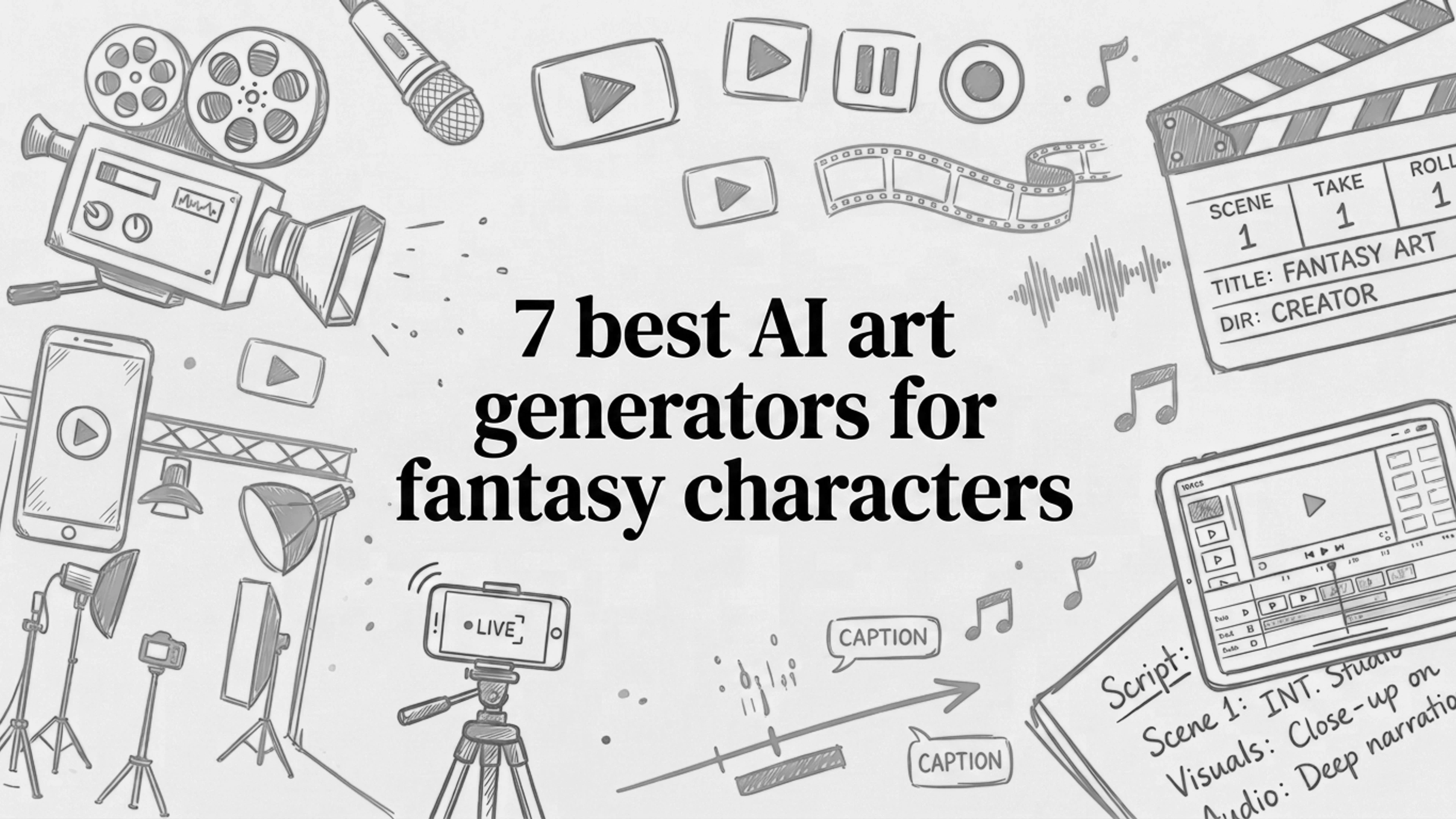 Picture of 7 best AI art generators for fantasy characters article
