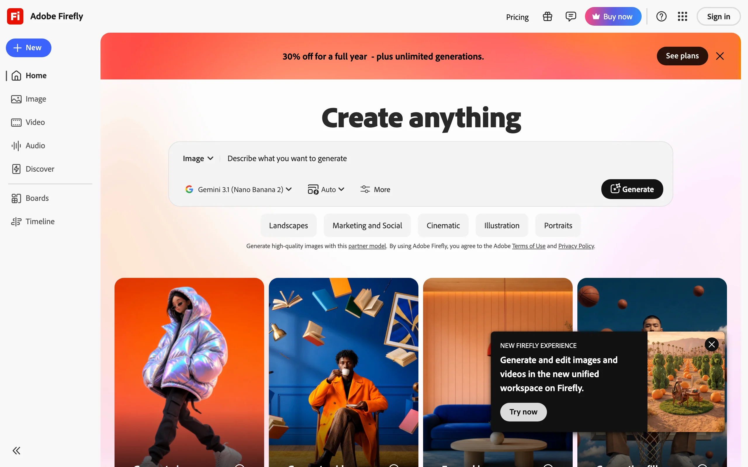 Best AI Art Generators with Adobe Firefly