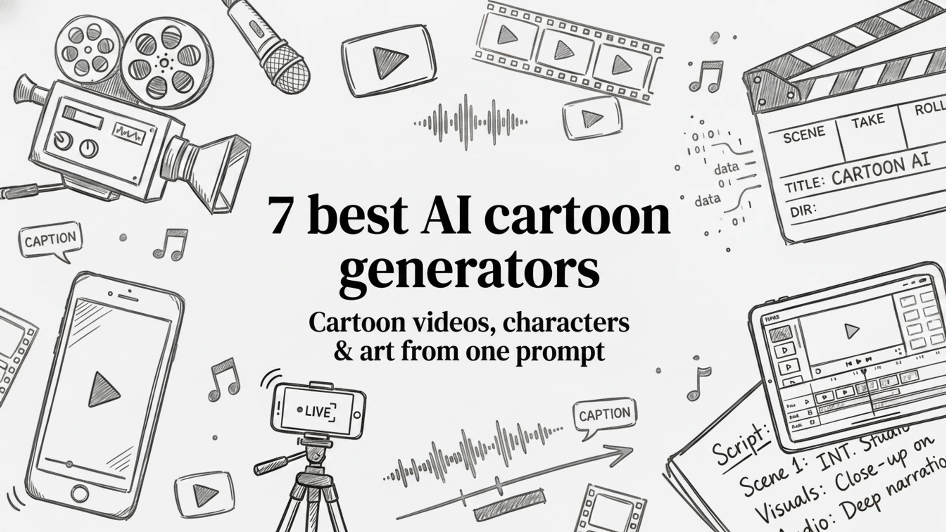 Picture of 7 best AI cartoon generators in 2026 article