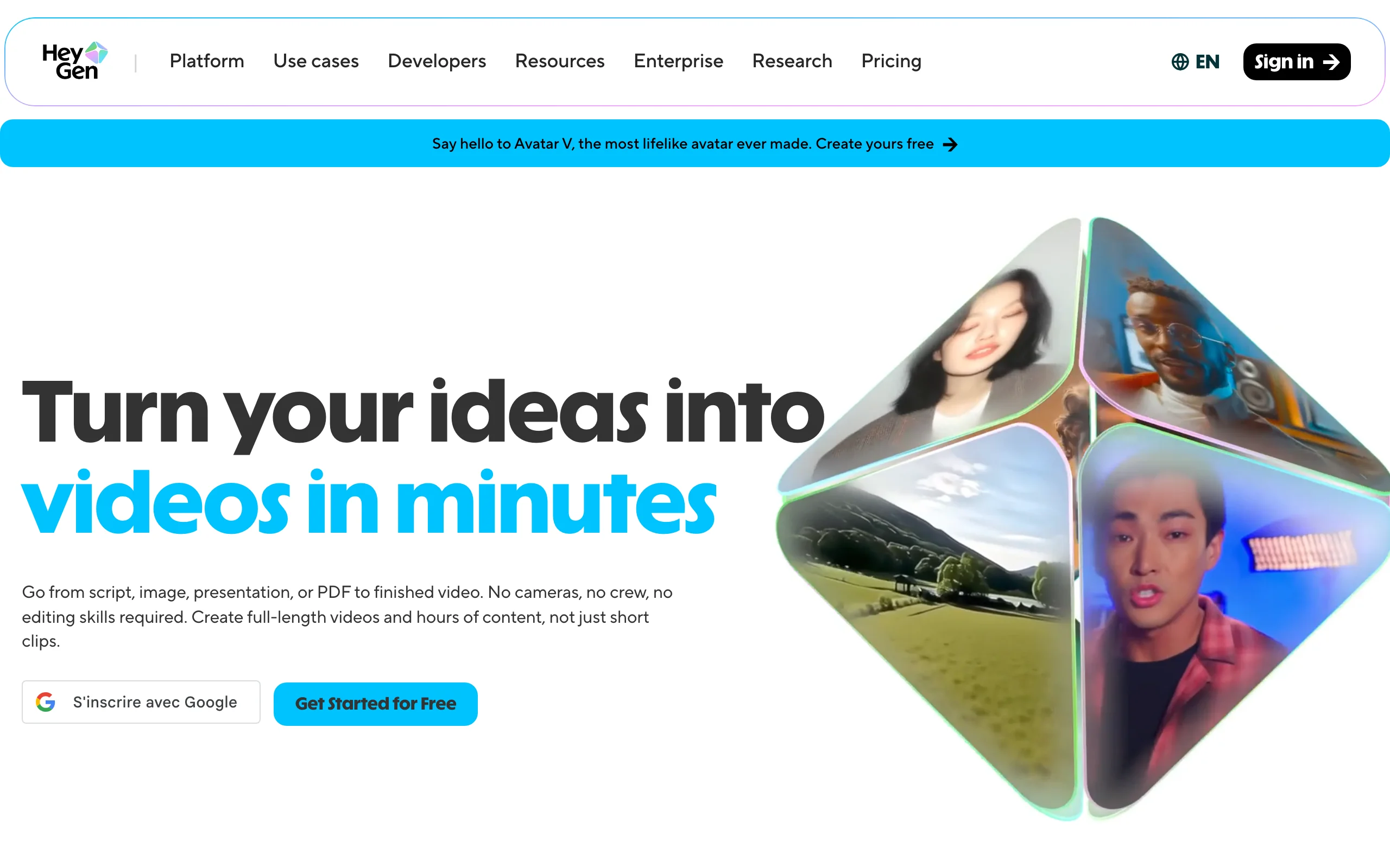 AI Content Generator with HeyGen