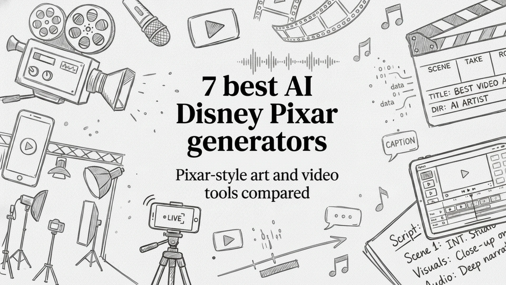Picture of 7 best AI Disney Pixar generators in 2026 article