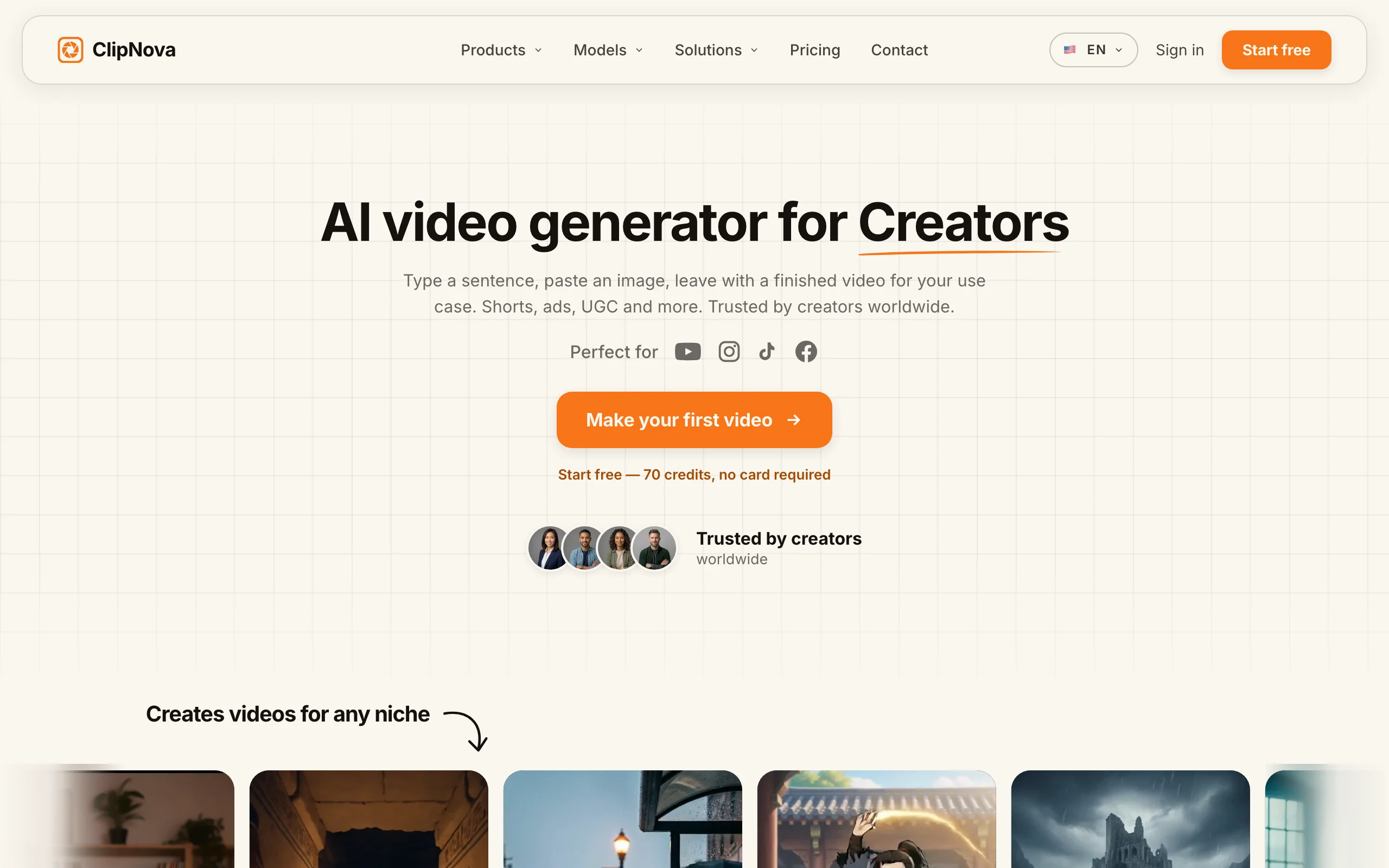 AI Disney Pixar Video Generator with ClipNova