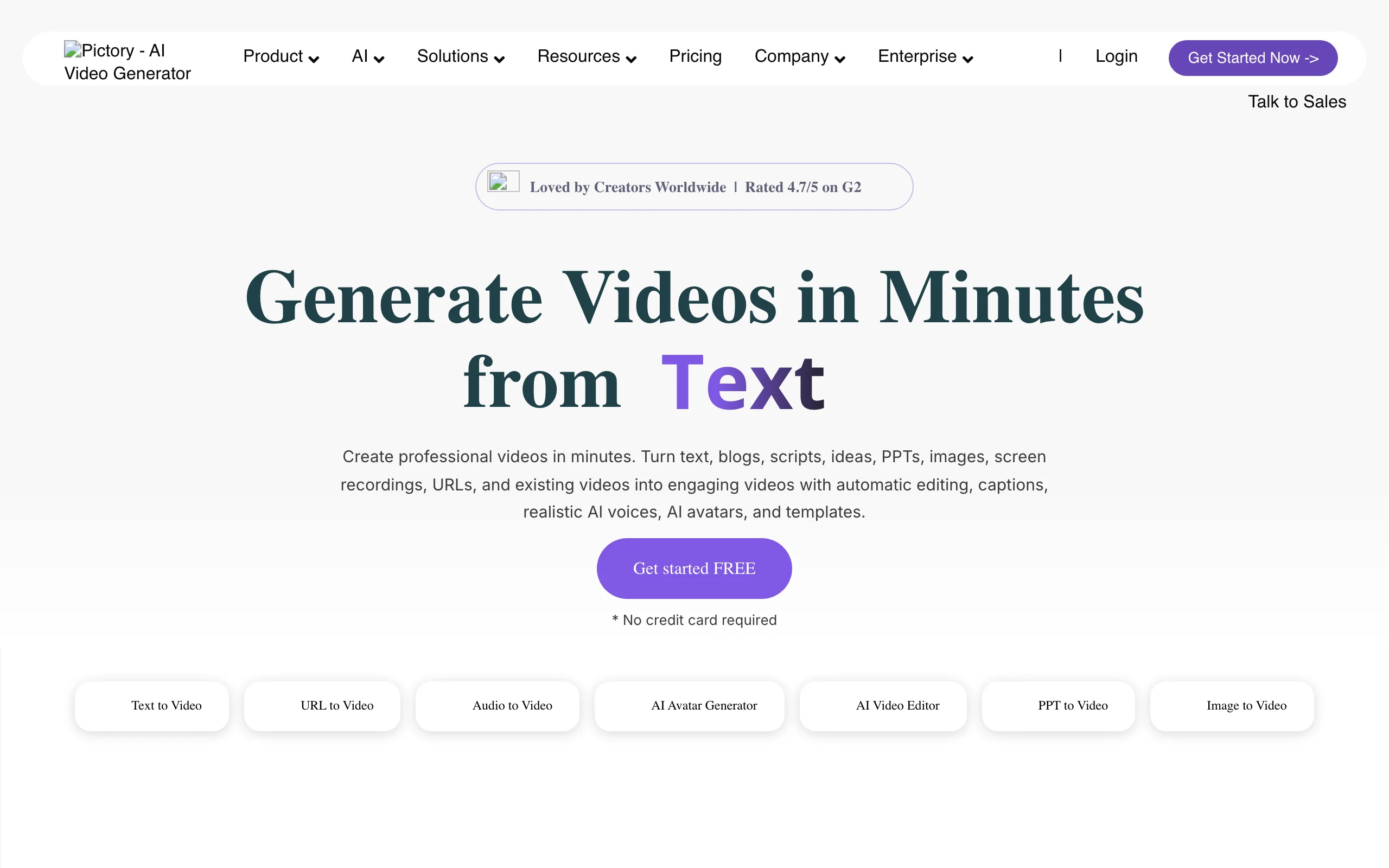 AI Explainer Video Generator with Pictory