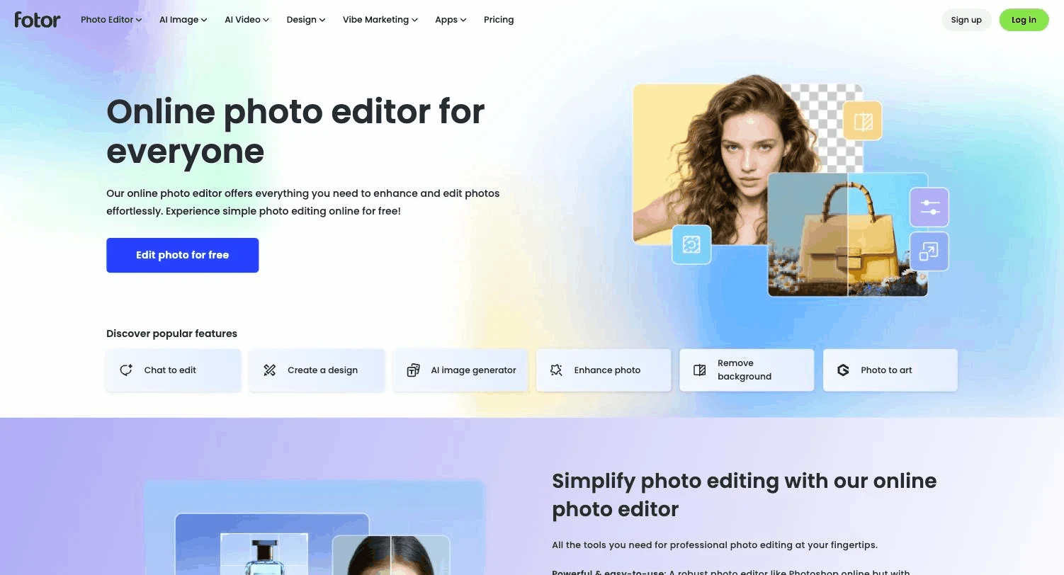 AI Image Combiner with Fotor