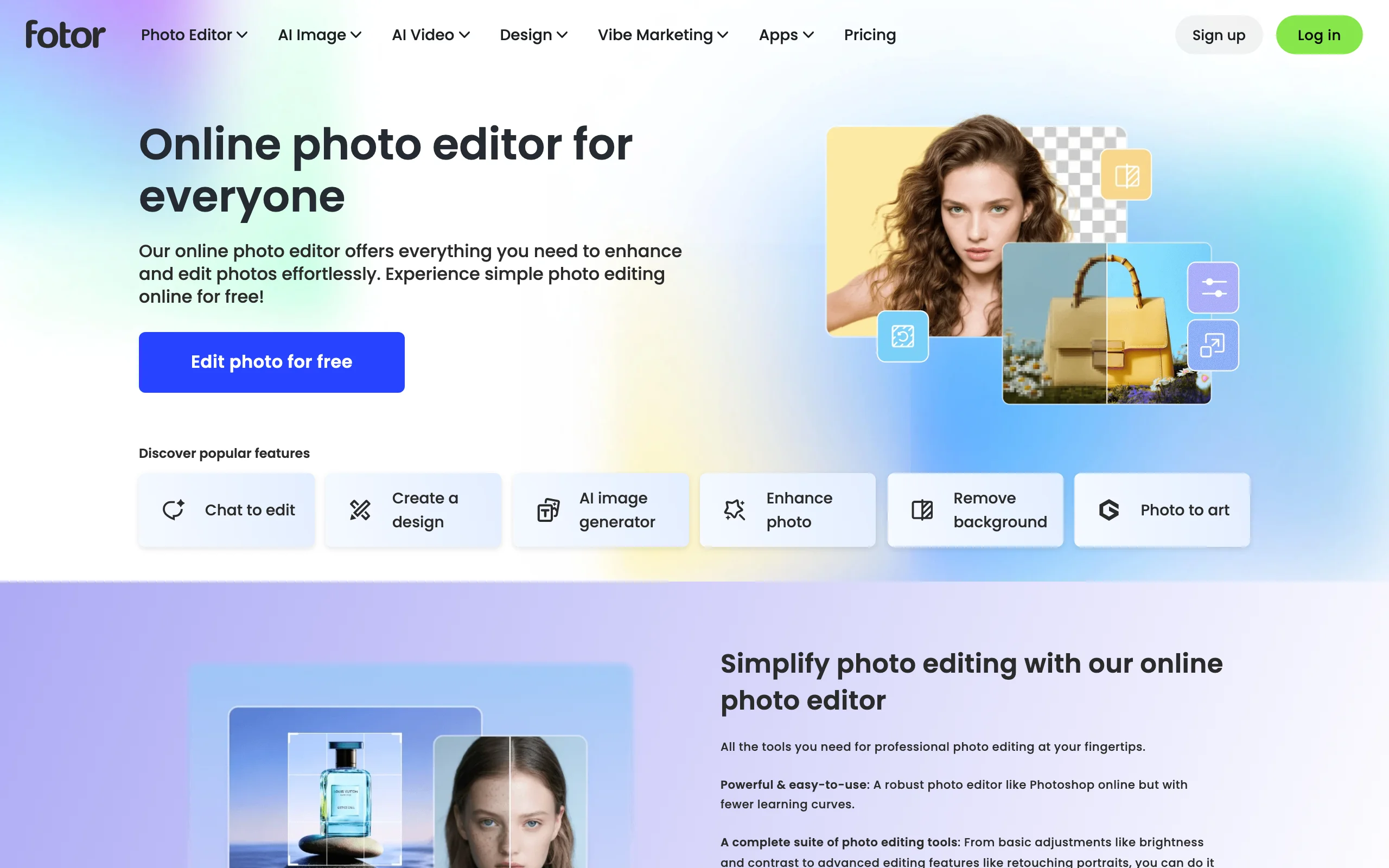 AI Image Combiner with Fotor