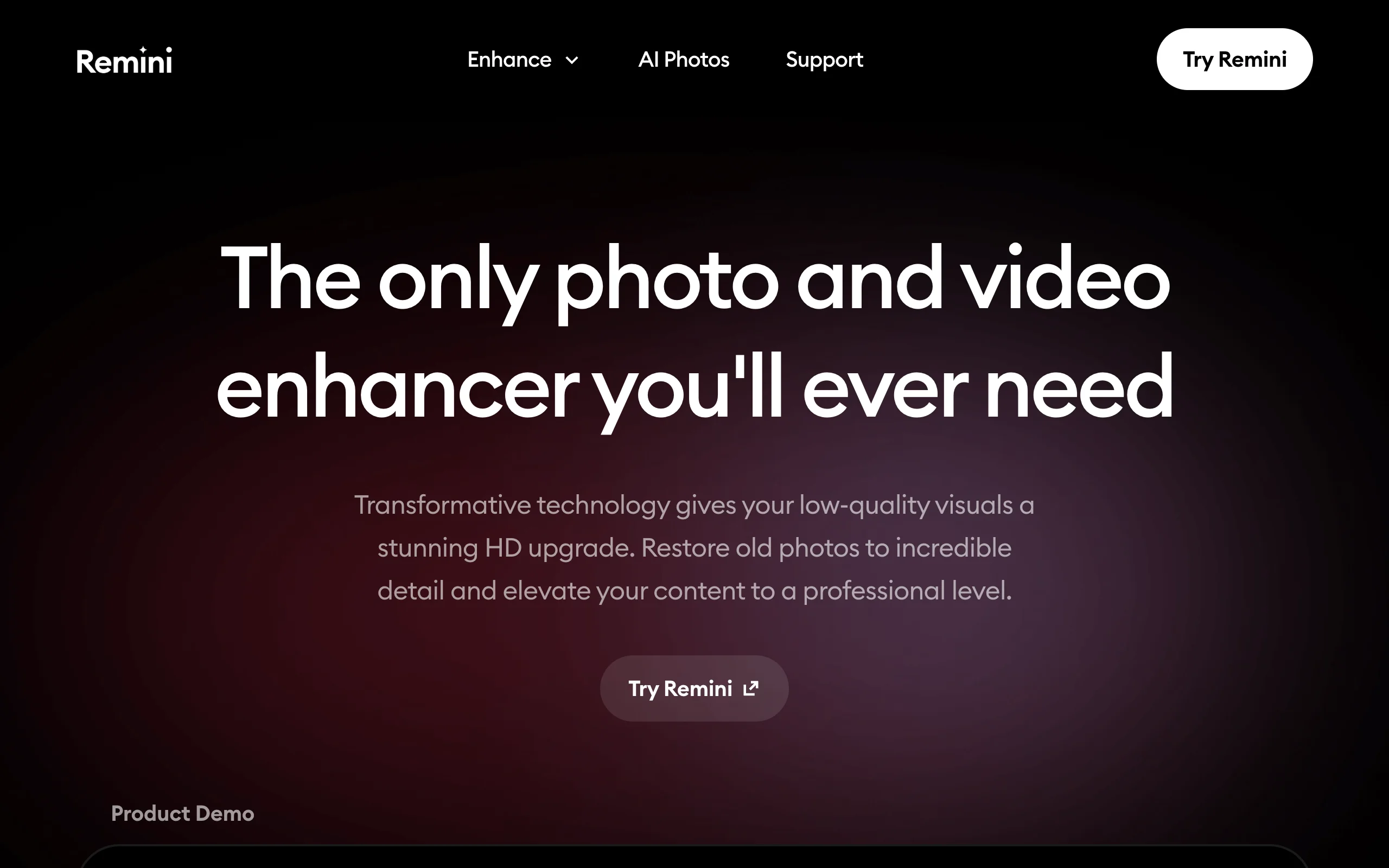 AI Image Upscaler with Remini