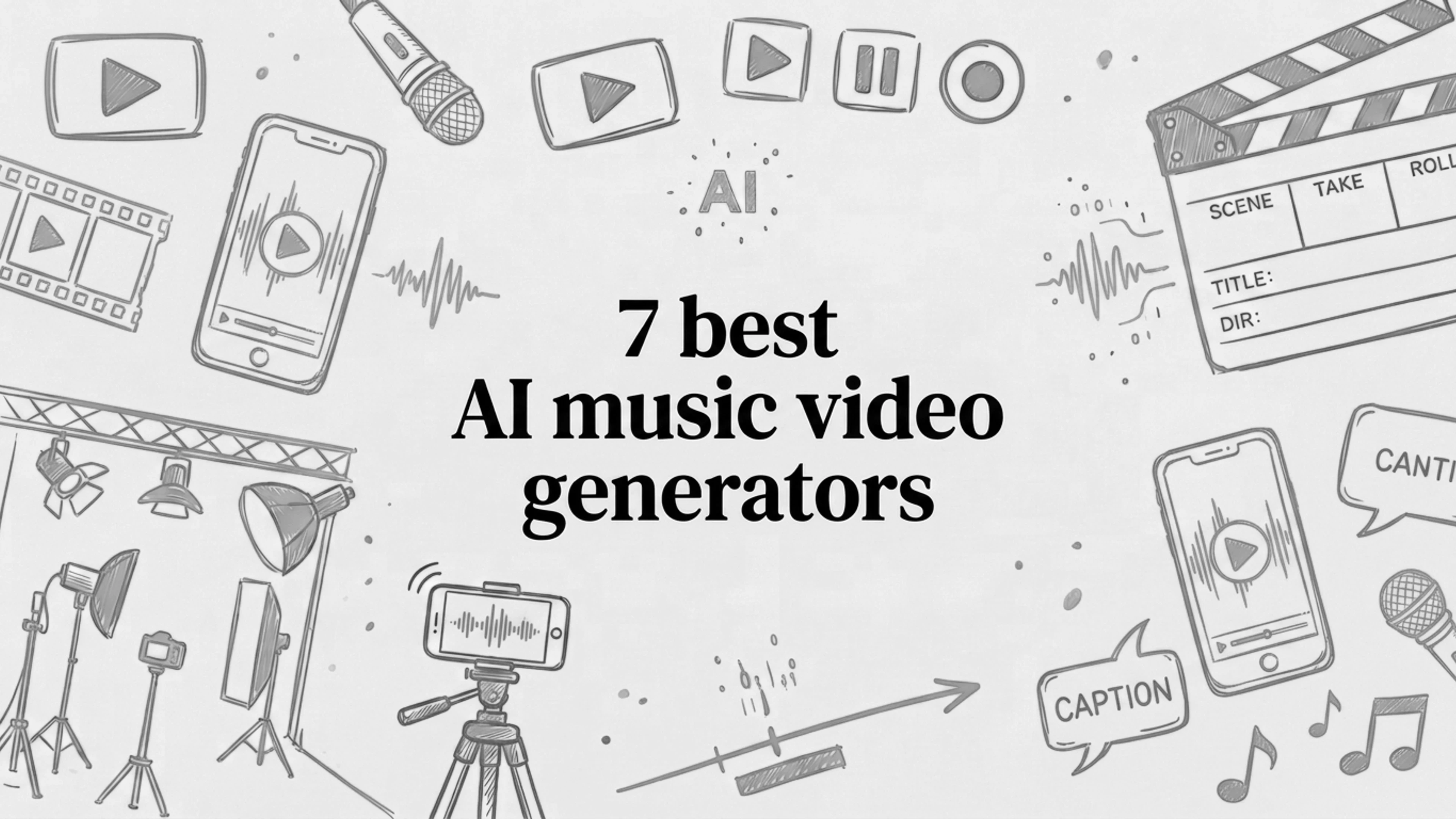 Picture of 7 best AI music video generators for musicians in 2026 article