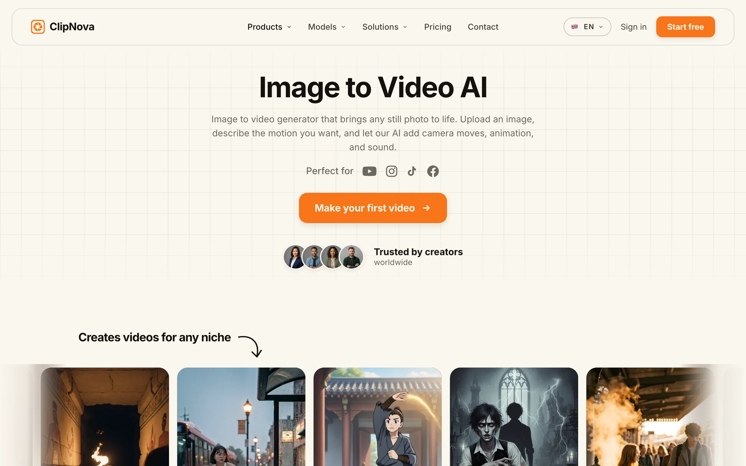 Best AI Tools To Animate Photo Into Video with ClipNova