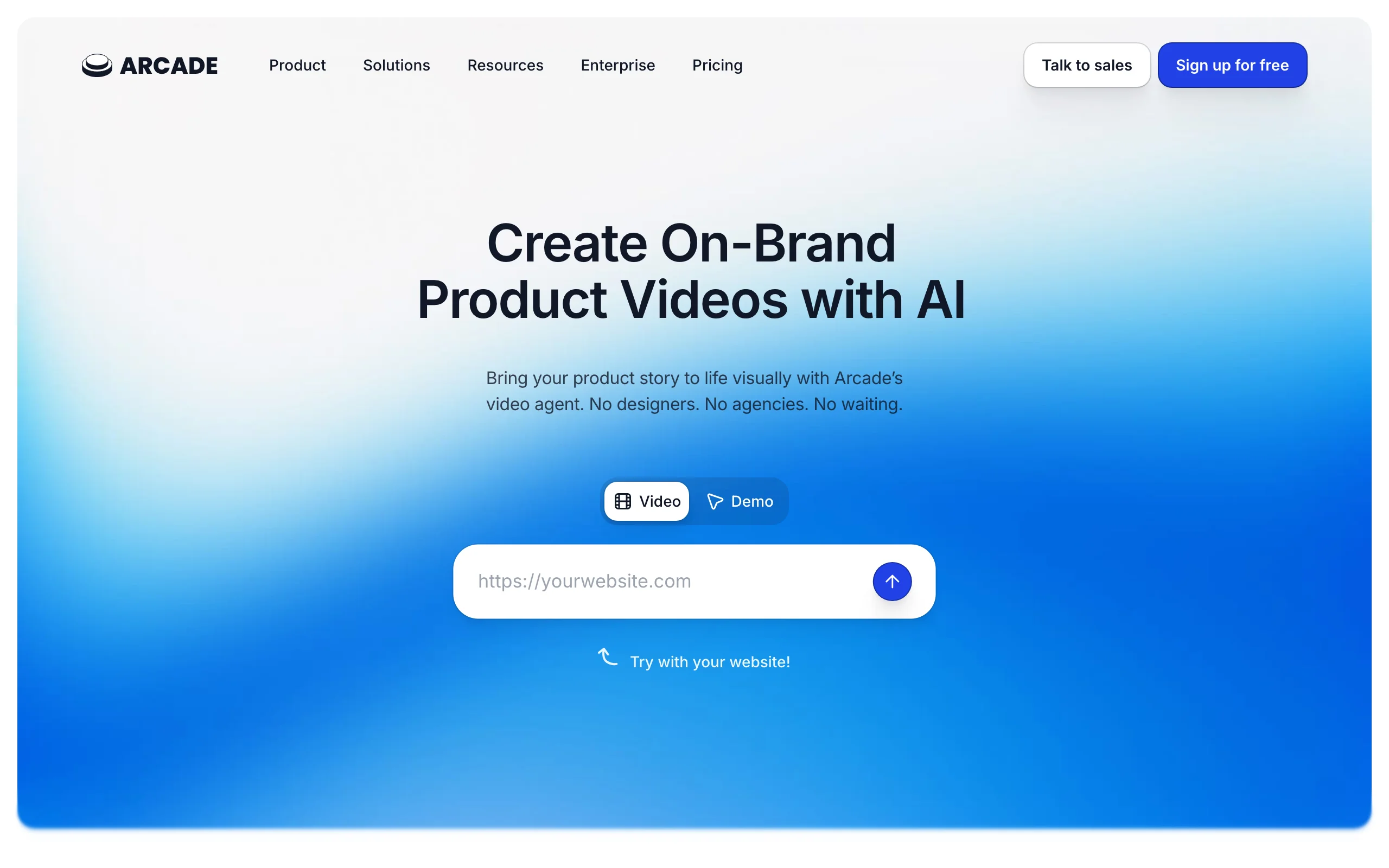 Best AI Product Demo Maker with Arcade