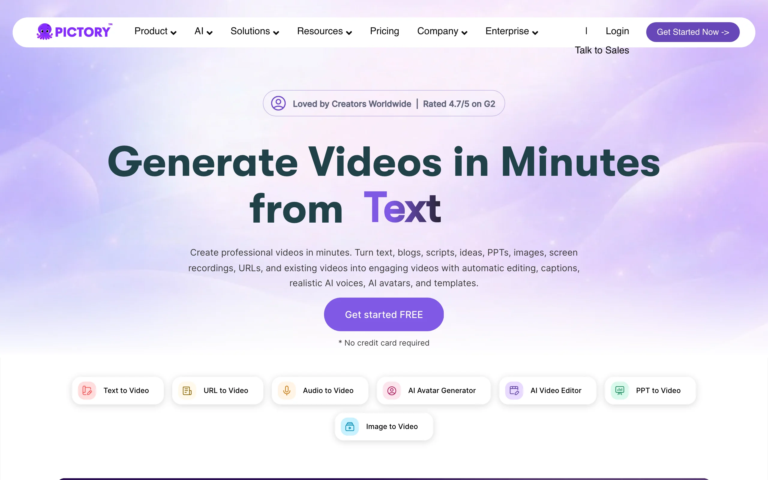 AI Product Video Generator with Pictory