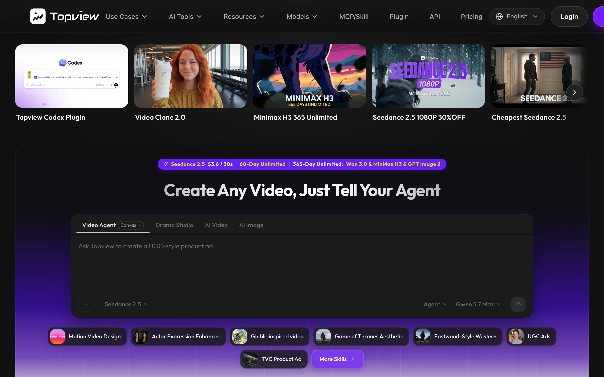 AI Product Video Generator with Topview