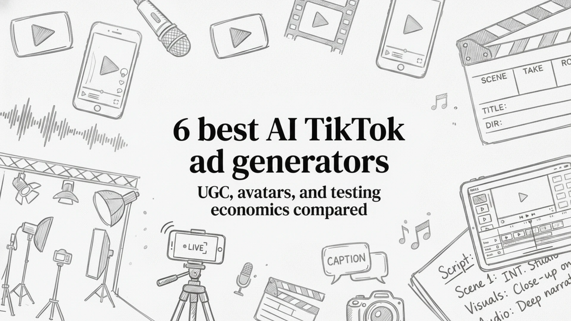 Picture of 6 best AI TikTok ad generators in 2026 article