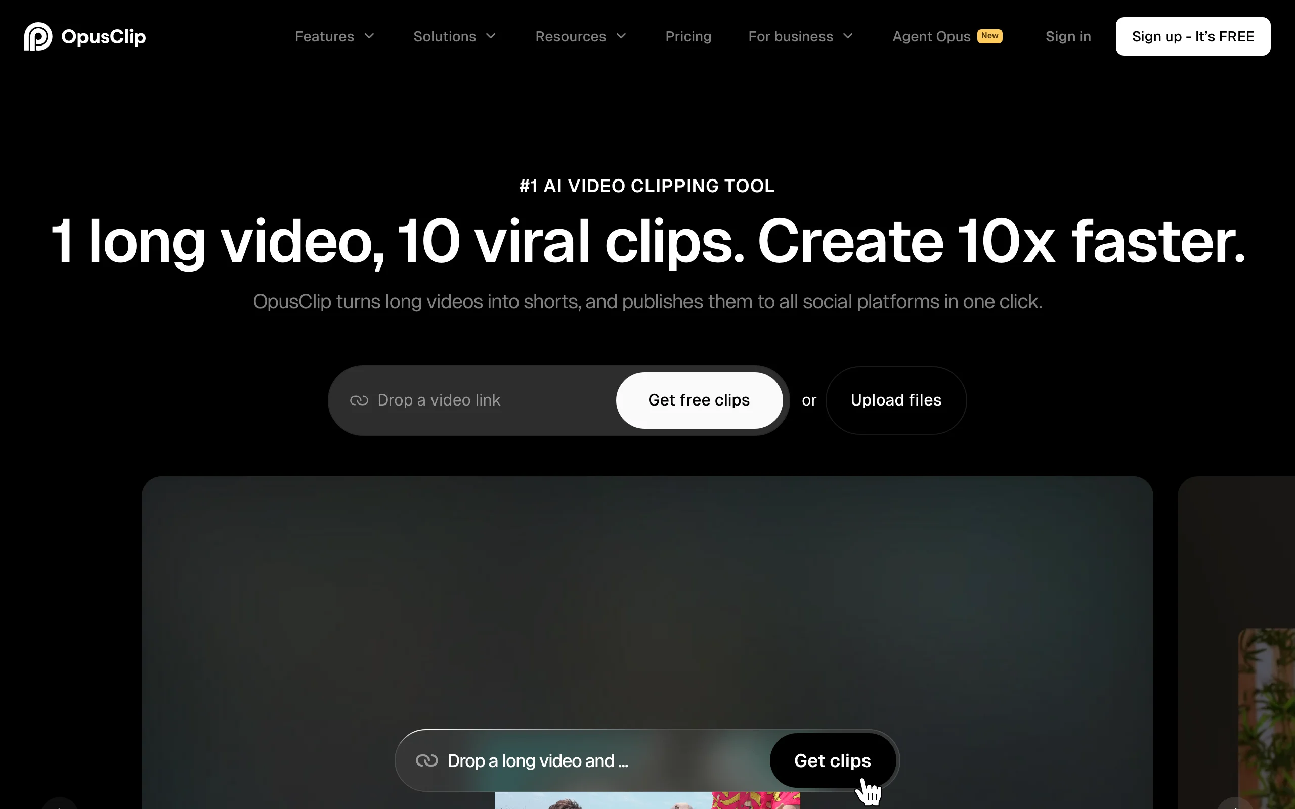 AI Tool for Content Creators with OpusClip