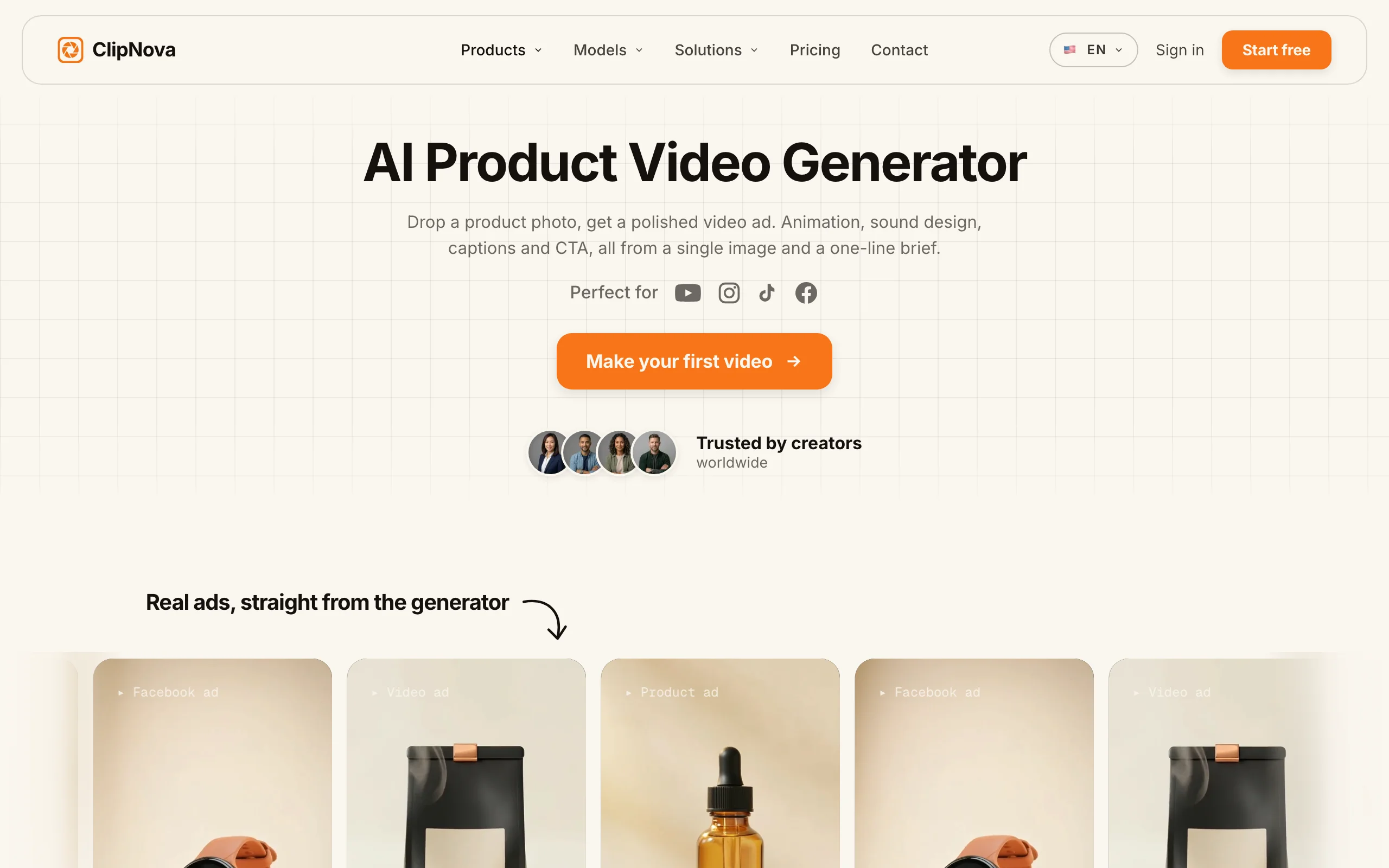 AI Tools for Ecommerce with ClipNova