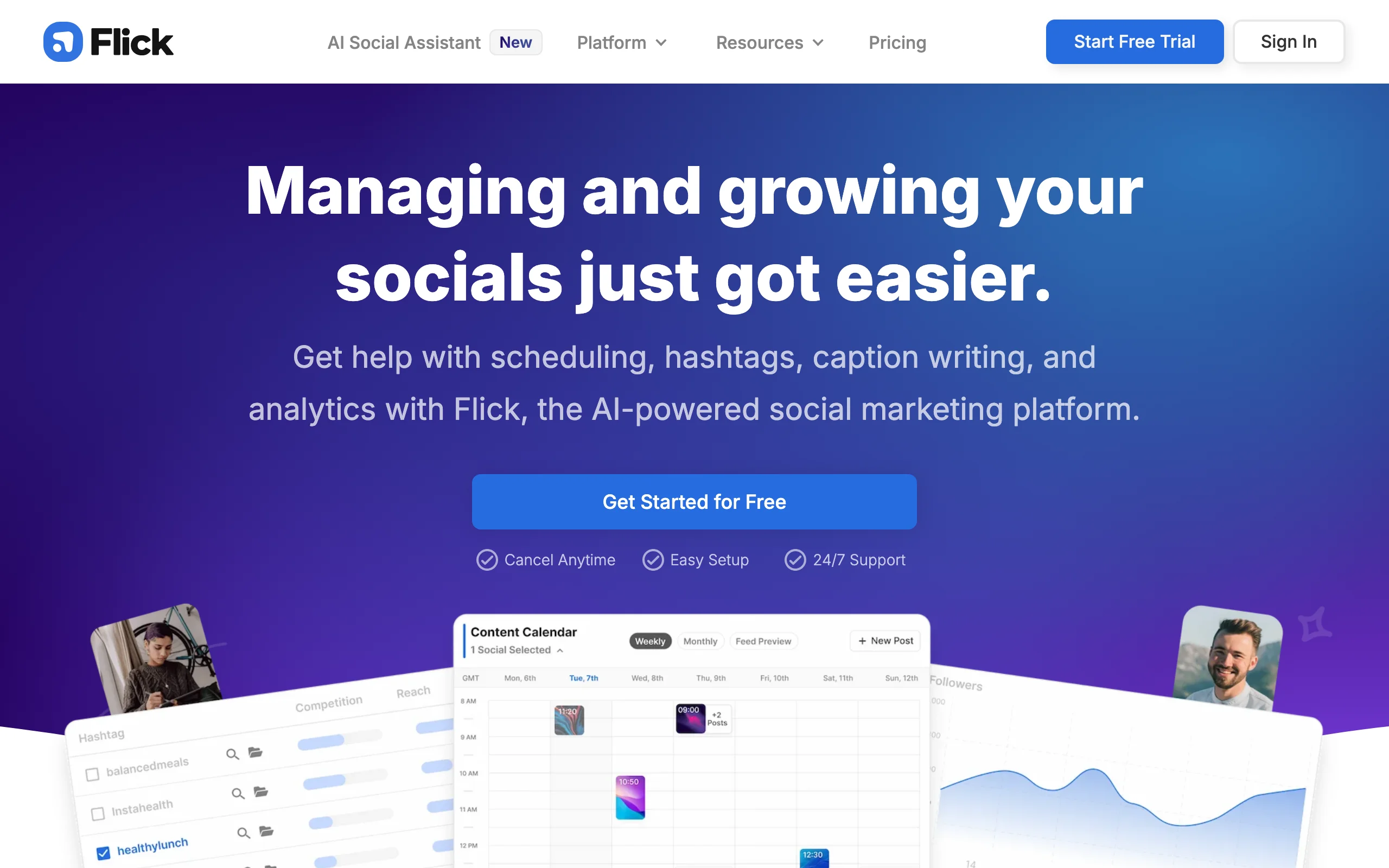 AI Tools for Instagram Content Creation with Flick