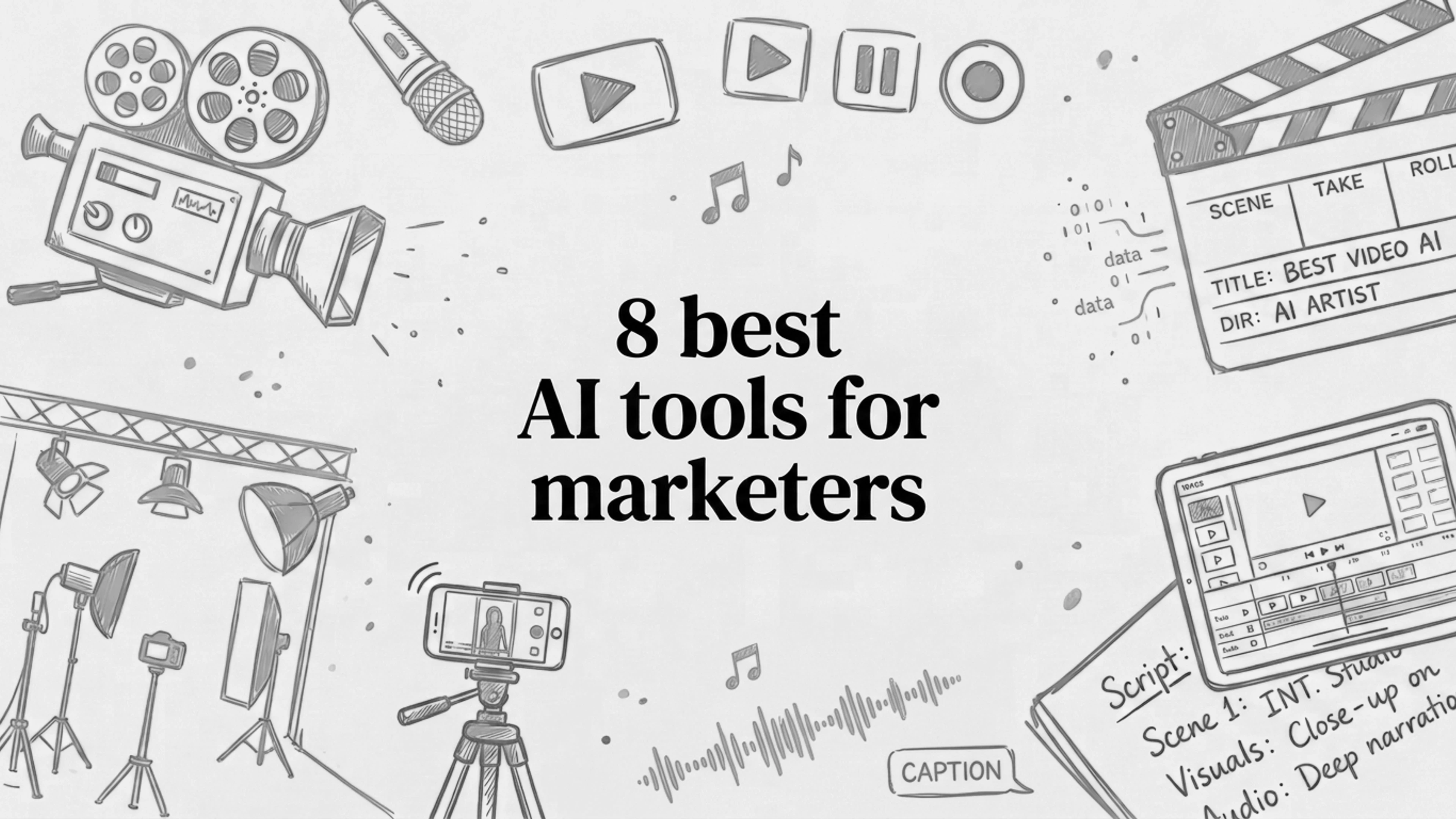 Picture of 8 best AI tools for marketers in 2026 article