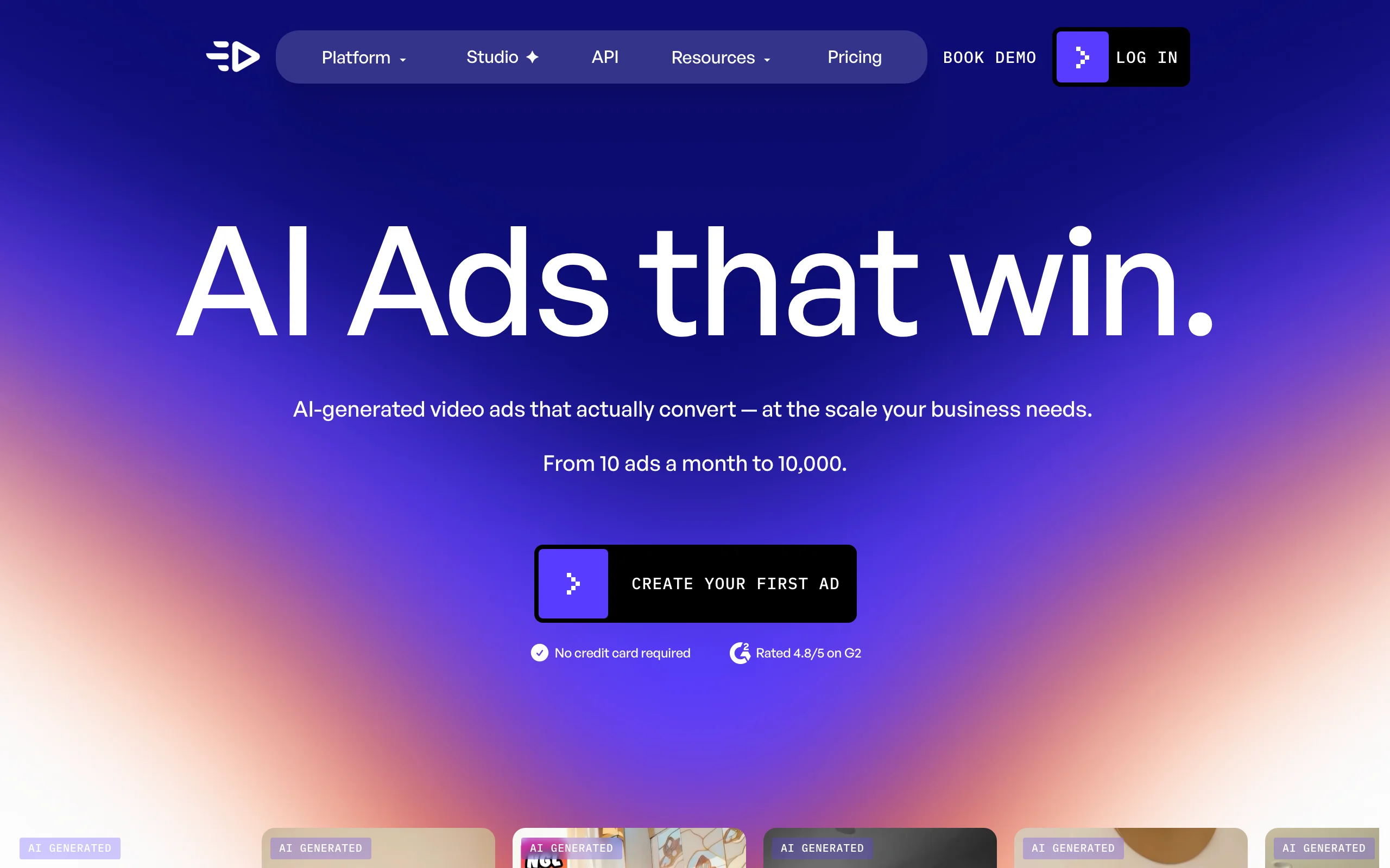 AI Video Ad Maker with Creatify