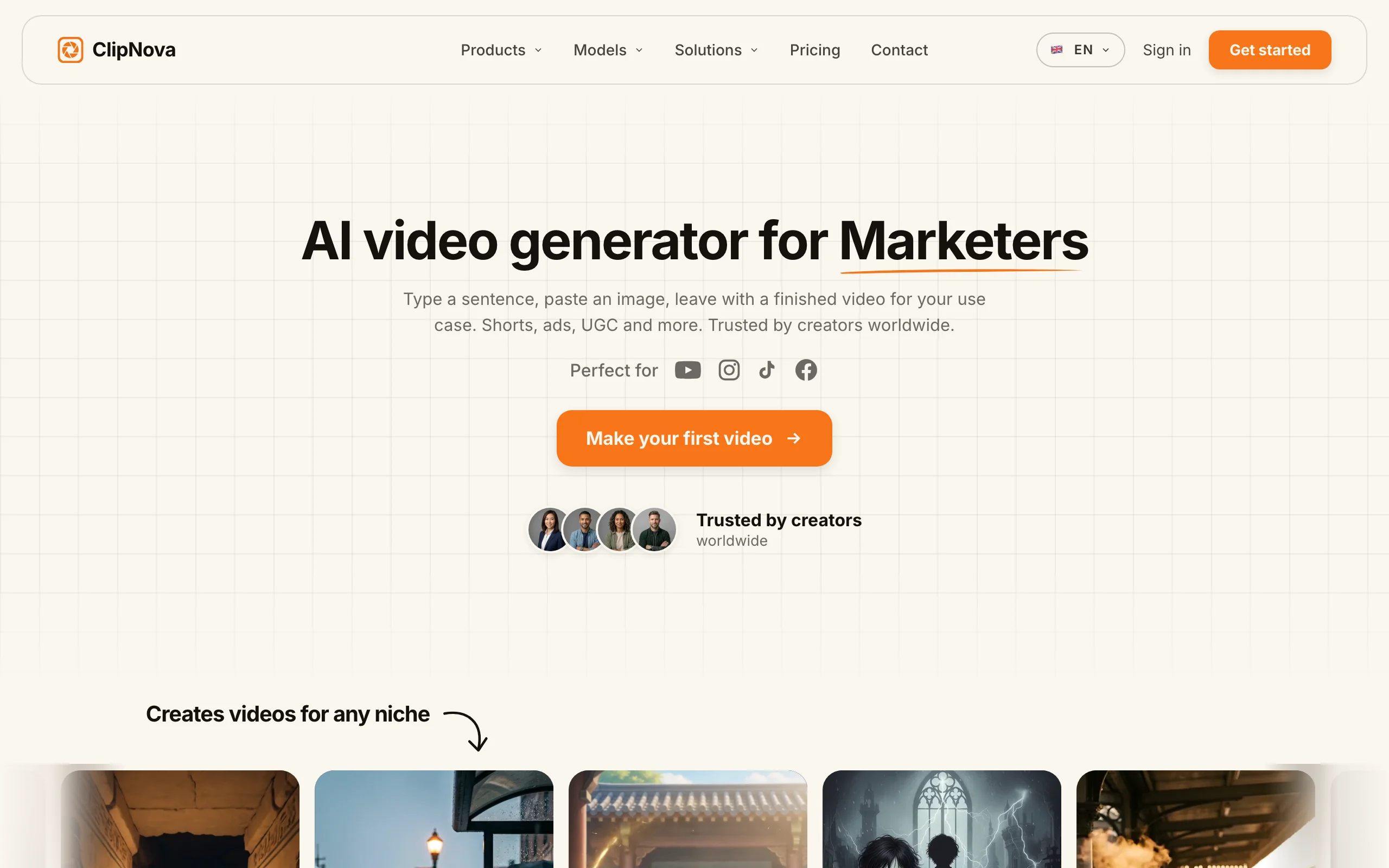Best AI Video Generators Australia with ClipNova