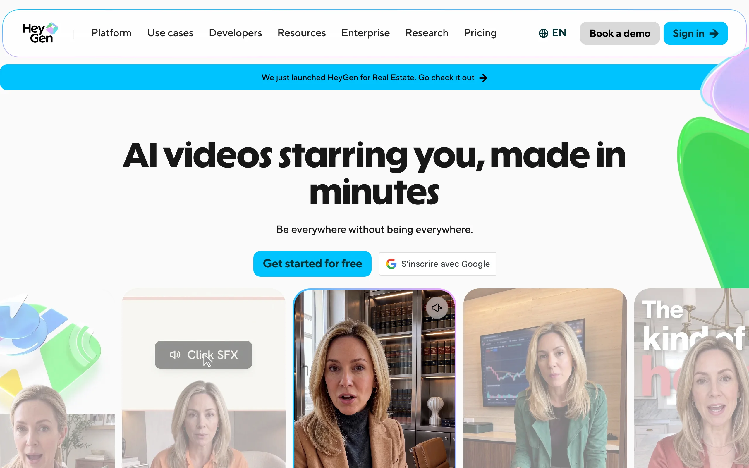 AI Video Generator for Long Videos with HeyGen