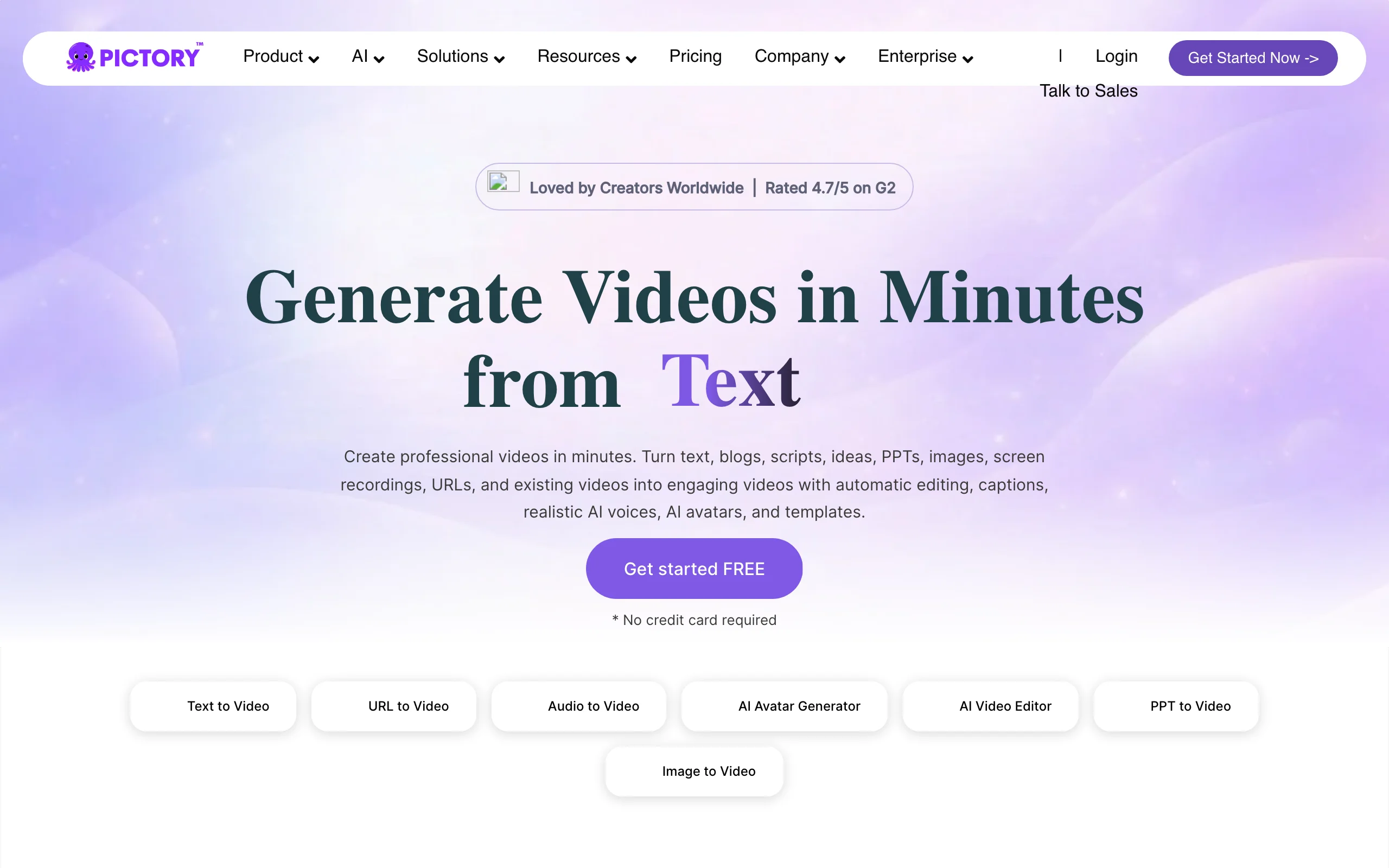 AI Video Generator with Pictory