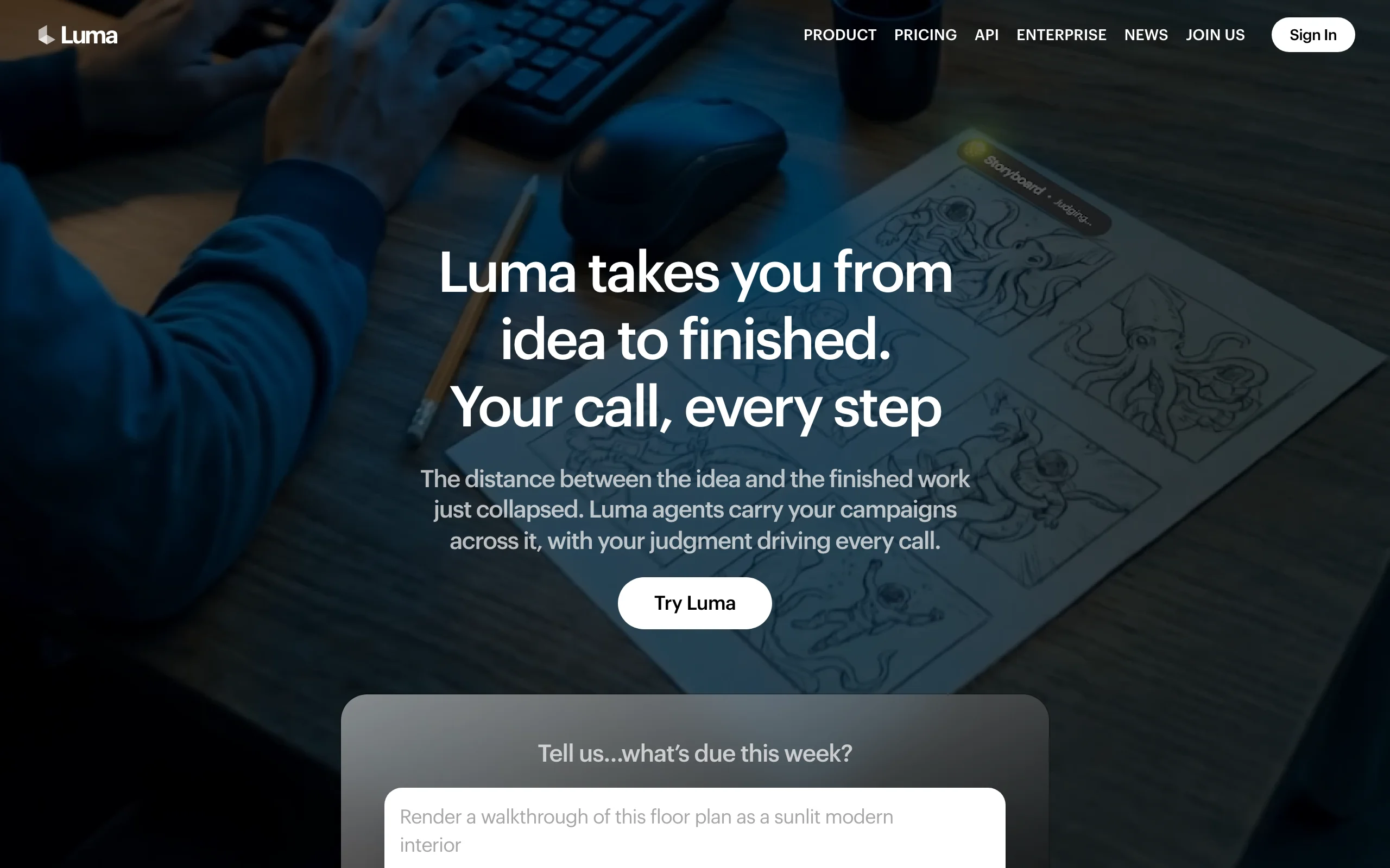 AI Video Generator with Luma