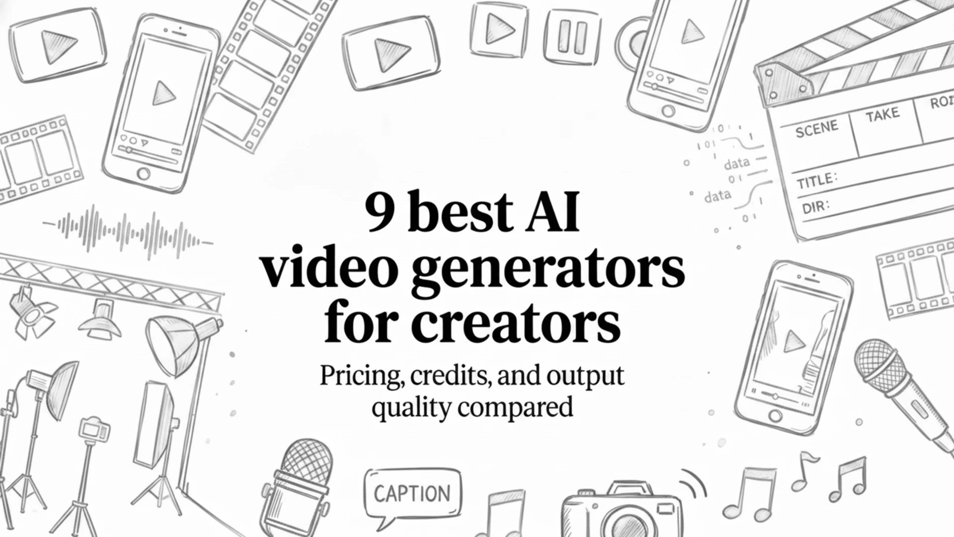 Picture of 9 best AI video generators for creators in 2026 article