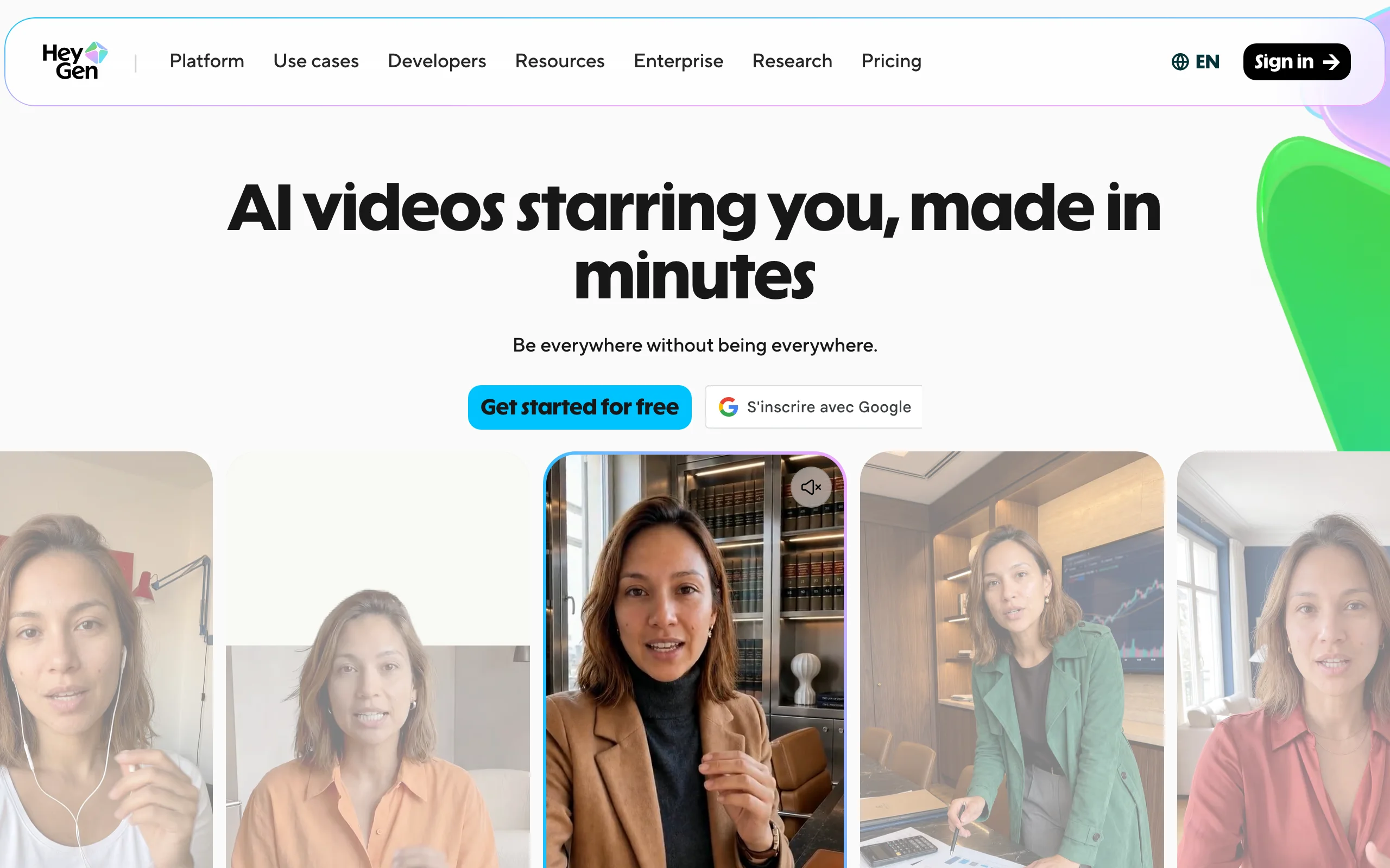 Faceless AI Video Generator with HeyGen