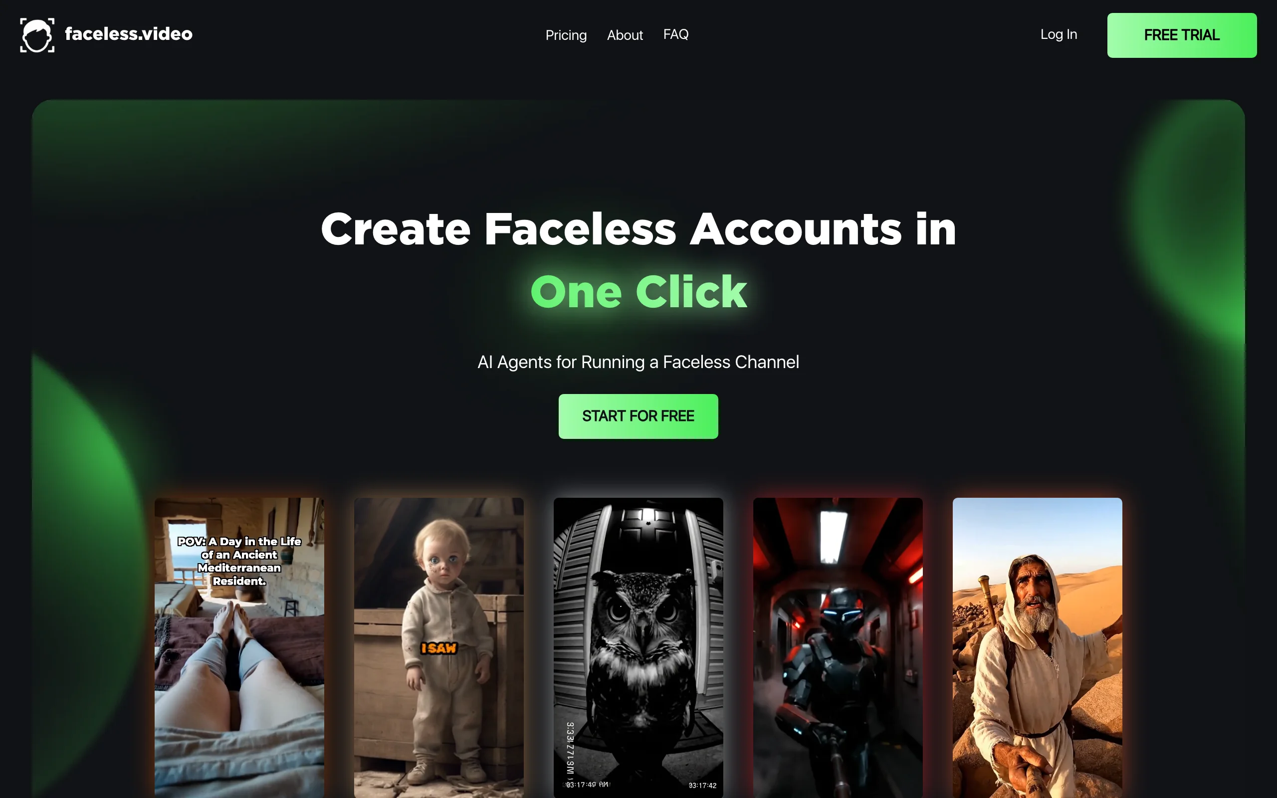 Faceless Reels Generator with Faceless Video