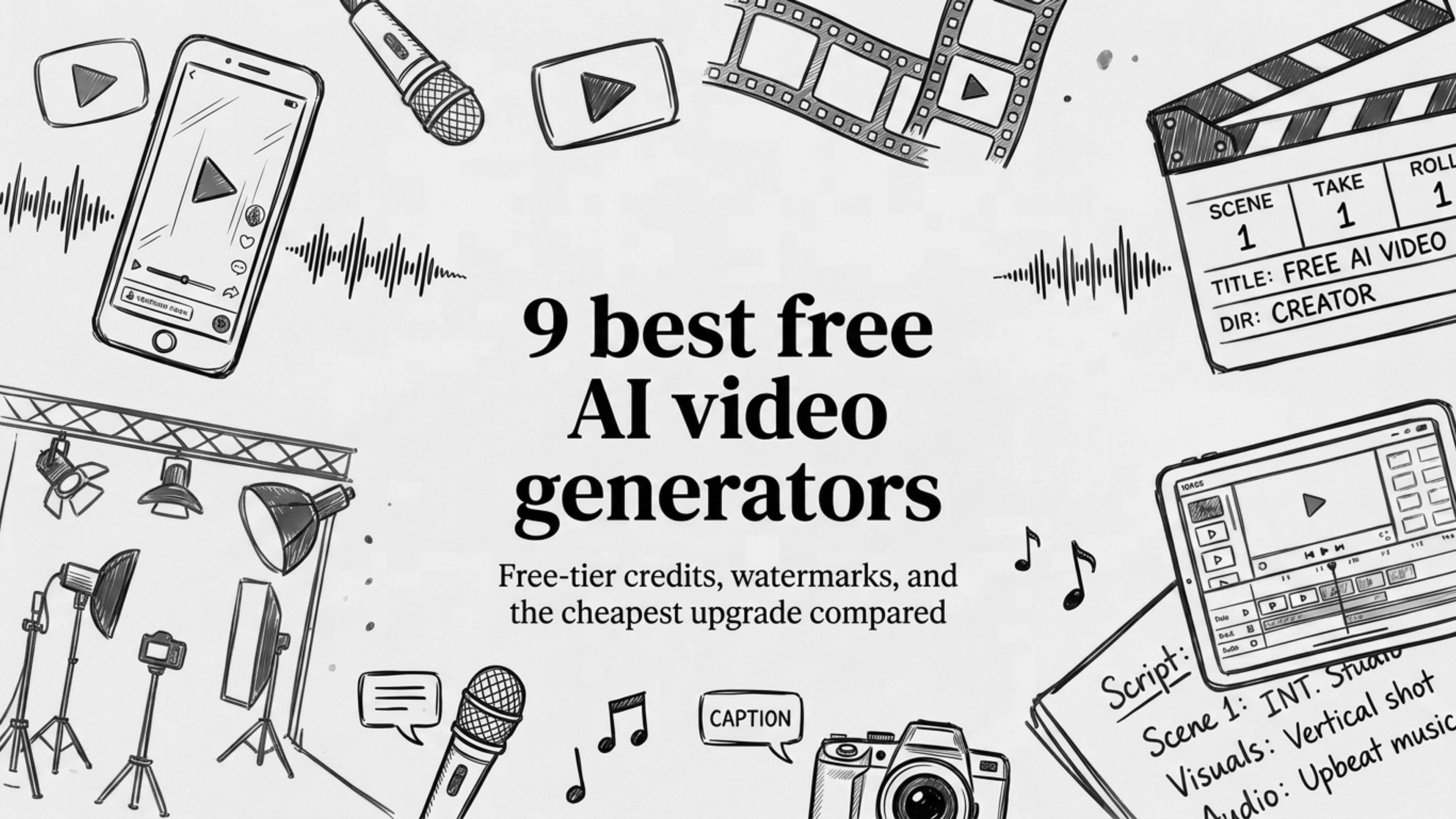 Picture of 9 best free AI video generators in 2026 article