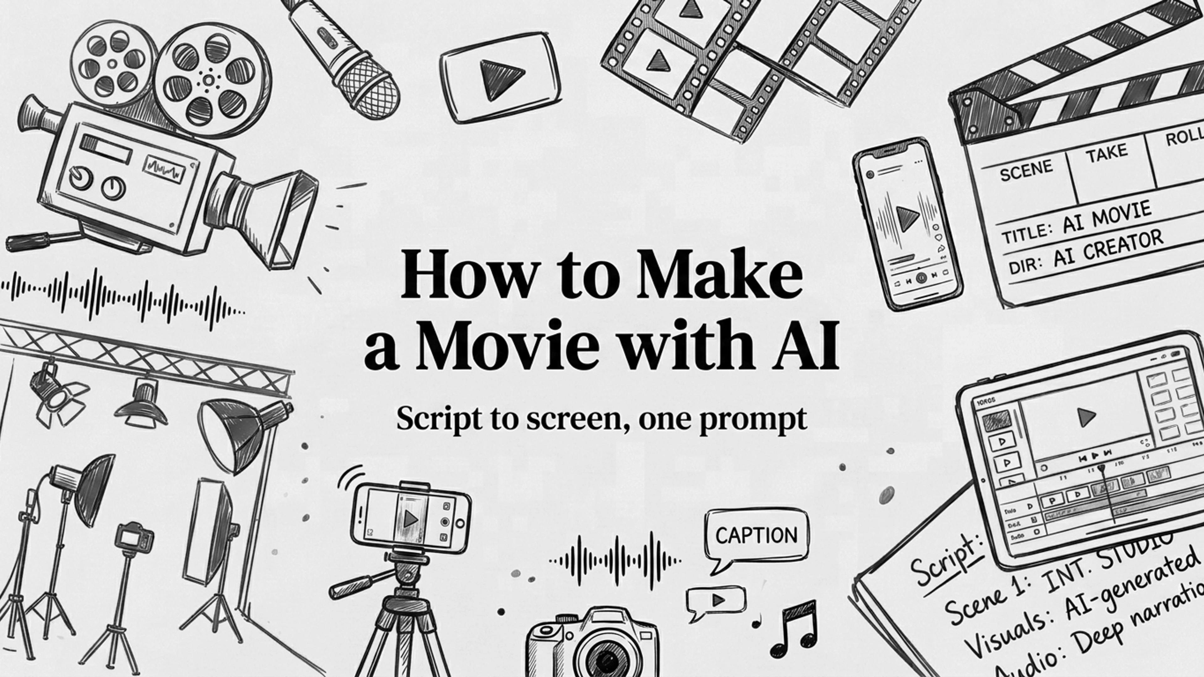 Picture of How to Make a Movie With AI: A Step-by-Step Guide article